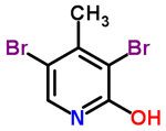 2-羥基-3,5-二溴-4-甲基吡啶