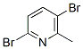 2,5-dibromo-6-methylpyridine