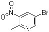 5-Bromo-2-methyl-3-nitropyridine